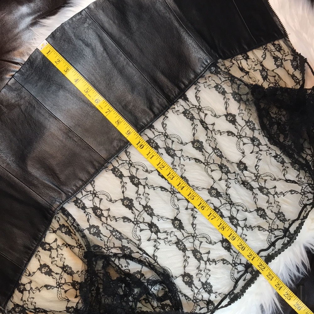 ✨HP✨Vintage Leather & Lace Top Gorgeous Cuffs! - Picture 13 of 16